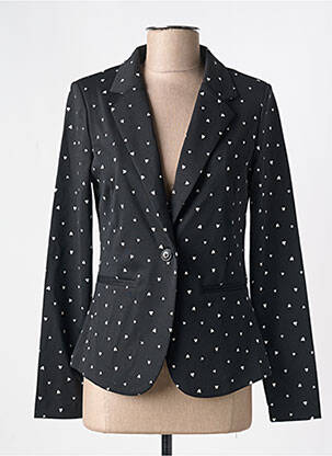 Blazer noir ICHI pour femme
