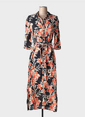 Robe longue orange GRACE & MILA pour femme seconde vue