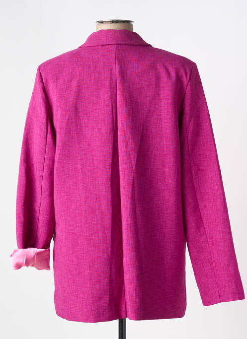 Blazer manches longues violet STUDIO PARISIEN femme