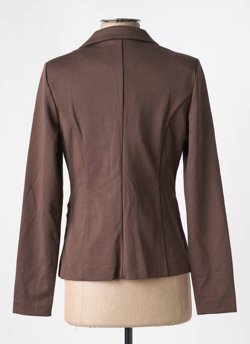 Blazer marron ICHI pour femme
