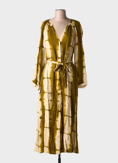 Robe longue beige LA PETITE ETOILE pour femme