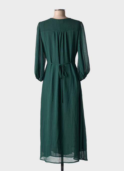Robe longue vert GRACE & MILA pour femme