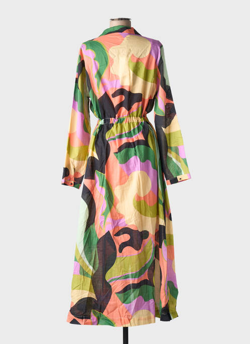 Robe longue vert GRACE & MILA pour femme