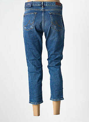 Pantacourt taille normale taille normale bleu LTB femme