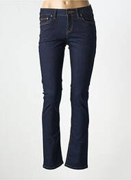 Jeans coupe slim tissage brut taille basse bleu LTB femme