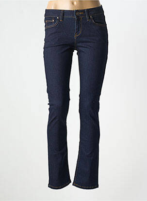 Jeans coupe slim tissage brut taille basse bleu LTB femme