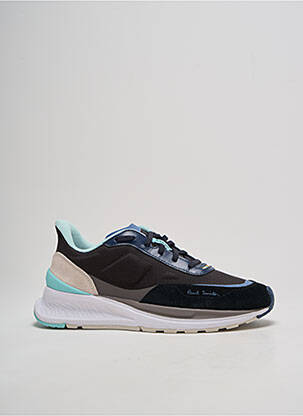 Baskets bout rond talon de 4 à 6cm bleu PAUL SMITH femme