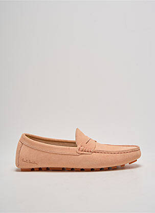 Mocassins nubuck talon plat jusqu'à 3cm orange PAUL SMITH femme