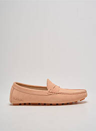 Mocassins nubuck talon plat jusqu'à 3cm orange PAUL SMITH femme