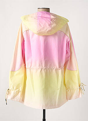 Imperméable manches longues a capuche jaune MAX & MOI femme