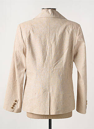 Blazer poignets boutonnés beige MAX & MOI femme