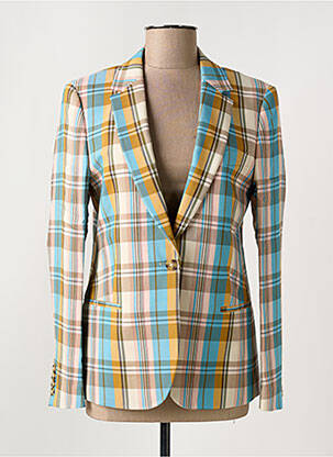 Blazer poignets boutonnés bleu PAUL SMITH femme