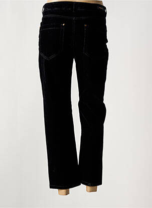 Pantalon 7/8 stretch taille normale noir MAYJUNE femme