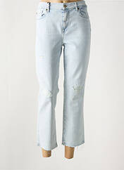 Jeans coupe droite bleu FOR ALL MANKIND pour femme seconde vue