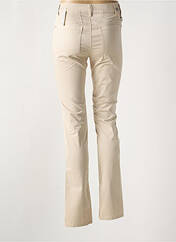 Pantalon slim beige HIGH pour femme seconde vue
