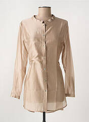 Tunique manches longues beige RIALTO 48 pour femme seconde vue
