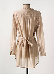 Tunique manches longues beige RIALTO 48 pour femme seconde vue