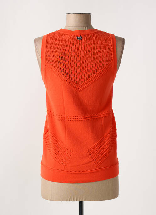 Débardeur orange HIGH femme