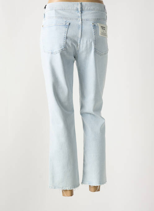 Jeans coupe droite bleu FOR ALL MANKIND pour femme