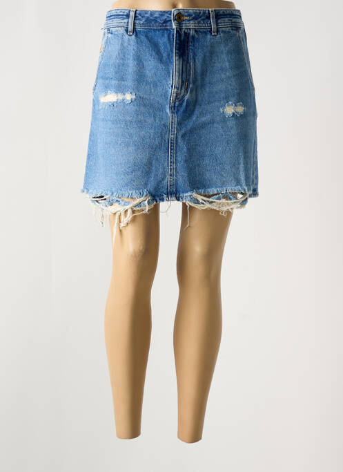 Jupe courte bleu JACOB COHEN pour femme