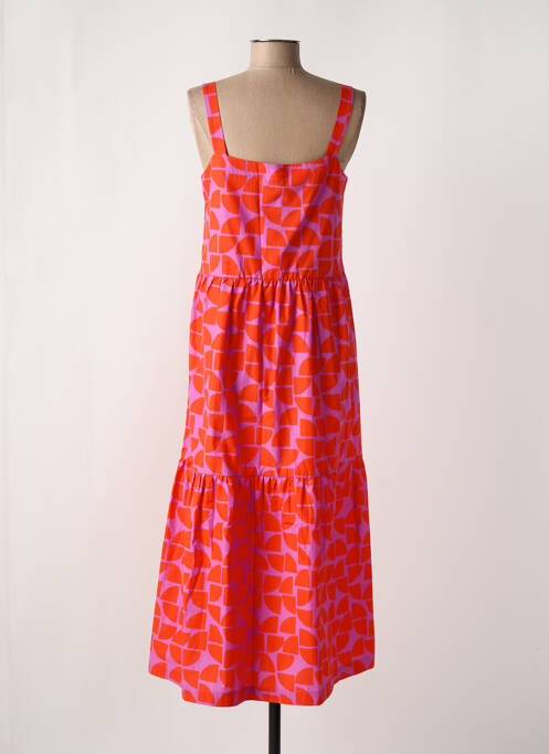 Robe mi-longue rouge ROSSO 35 pour femme