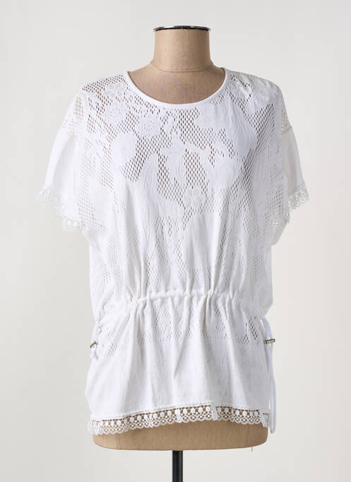 Top blanc HIGH pour femme