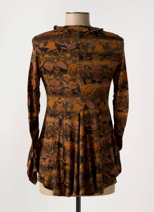 T-shirt marron HIGH pour femme