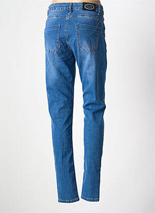 Jeans coupe slim stretch taille normale bleu CARISAL femme