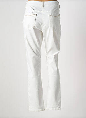 Jeans coupe slim taille normale taille normale blanc DIANE LAURY femme