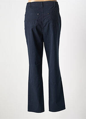 Pantalon slim taille élastique taille normale bleu ANNA MONTANA femme