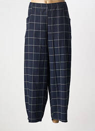 Pantalon 7/8 taille élastique taille normale bleu G!OZE femme