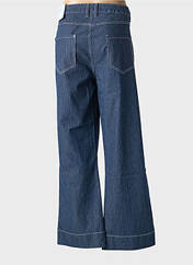 Jeans coupe large bleu ZHENZI pour femme seconde vue