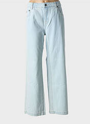 Jeans coupe large bleu ZHENZI pour femme seconde vue