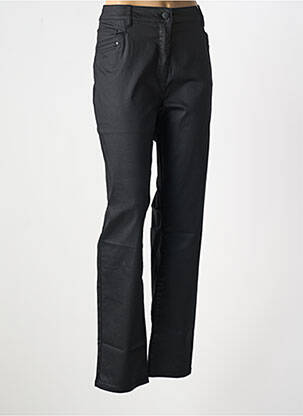 Jeans coupe slim noir DIANE LAURY pour femme