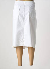 Jupe mi-longue blanc DIANE LAURY pour femme seconde vue