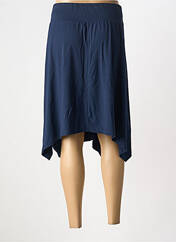 Jupe mi-longue bleu ZHENZI pour femme seconde vue