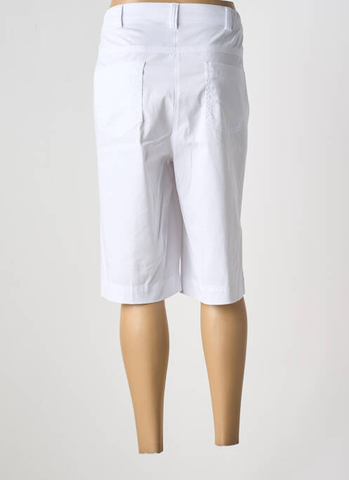 Bermuda blanc ADELINA BY SCHEITER pour femme