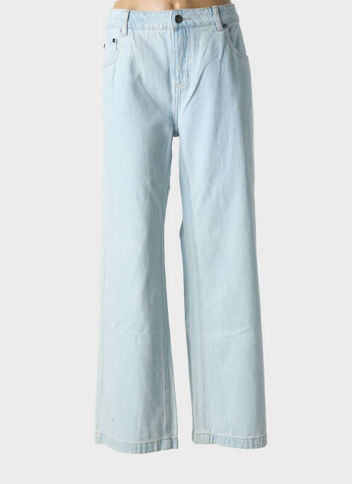 Jeans coupe large bleu ZHENZI pour femme