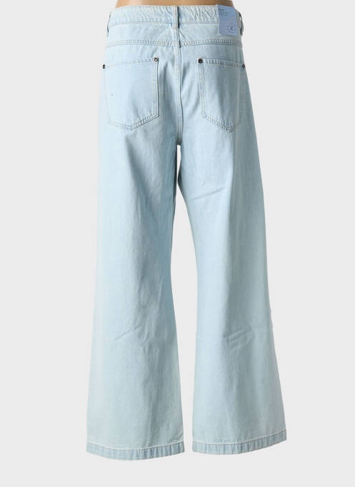 Jeans coupe large bleu ZHENZI pour femme