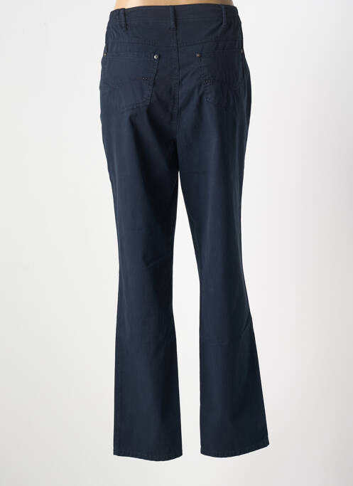Pantalon slim bleu ANNA MONTANA pour femme