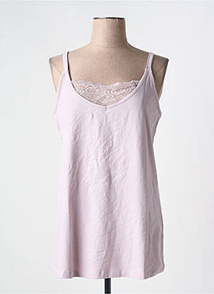 Top/caraco tissage jersey violet ZHENZI femme