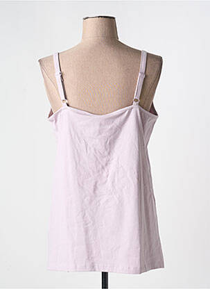Top/caraco tissage jersey violet ZHENZI femme