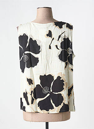 Top sans manche sans manche beige BELTY femme