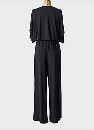 Combi-pantalon manches courtes manches courtes noir JORGIE PARIS femme