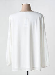 Blouse blanc CHRISTY femme seconde vue