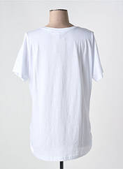 T-shirt blanc ZHENZI femme seconde vue