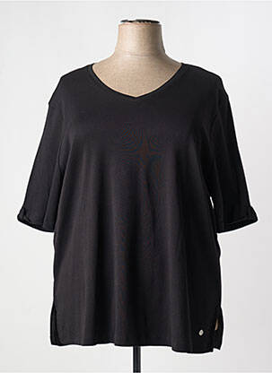 T-shirt noir NO SECRET femme