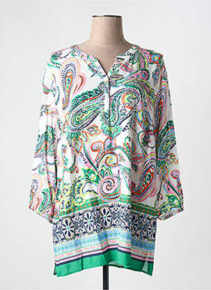 Tunique manches longues vert BARBARA LEBEK femme