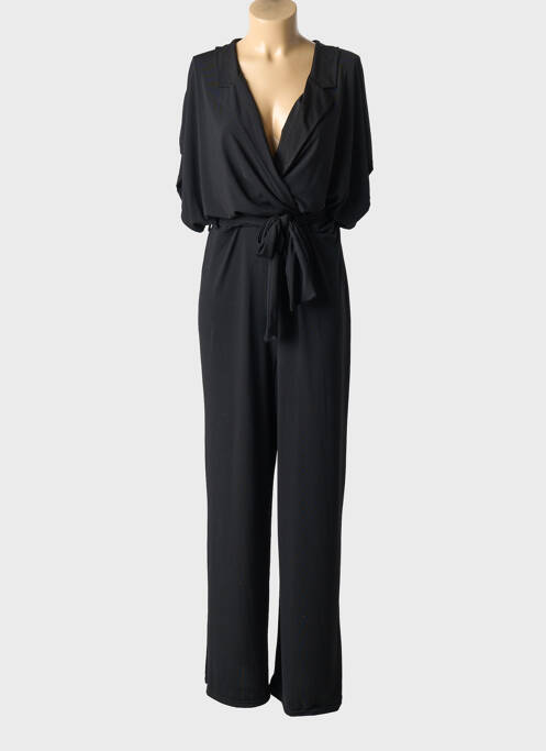 Combi-pantalon manches courtes manches courtes noir JORGIE PARIS femme