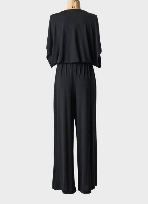 Combi-pantalon manches courtes manches courtes noir JORGIE PARIS femme